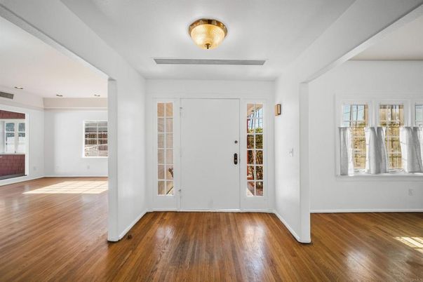 Empty room, Interior, Wood Texture Flooring