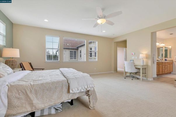 Bedroom, Home Office, Interior, Recessed Lighting