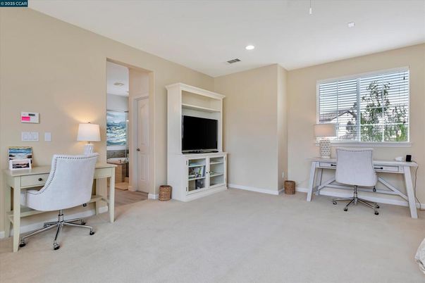 Home Office, Interior, Recessed Lighting