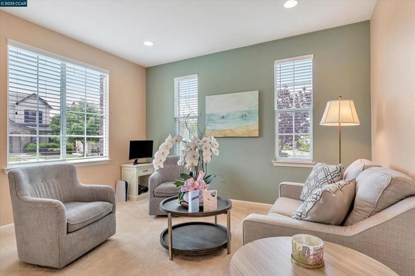 Home Office, Interior, Living room, Recessed Lighting