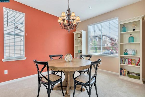 Chandelier, Dining room, Interior