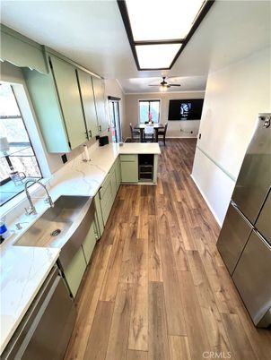 Dining room, Interior, Kitchen, Wood Texture Flooring