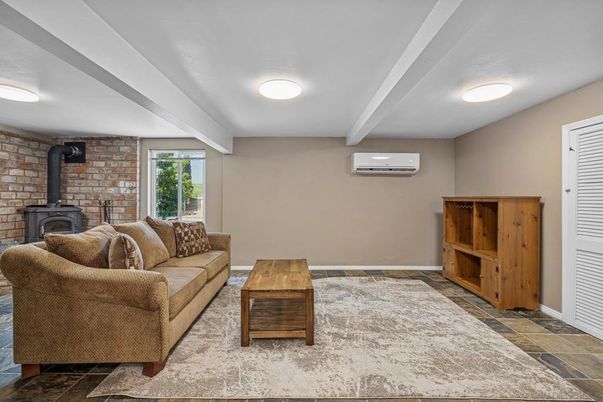 Fireplace, Interior, Living room, Stone Walls