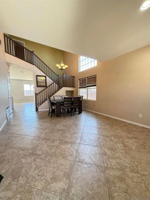 Chandelier, Dining room, Interior, Recessed Lighting