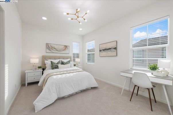 Bedroom, Home Office, Interior, Pendant Lights, Recessed Lighting