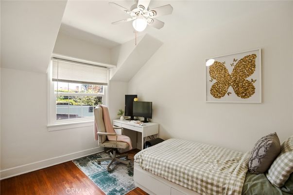 Bedroom, Home Office, Interior, Wood Texture Flooring