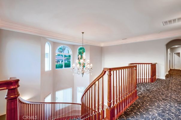 Chandelier, Interior