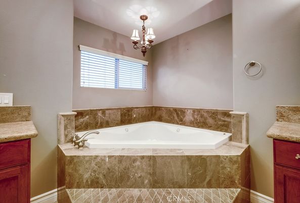 Bathroom, Chandelier, Interior