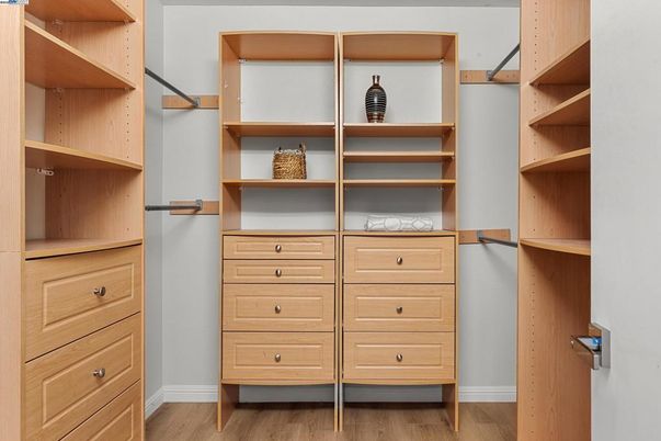 Interior, Walk-in Closets, Wood Texture Flooring