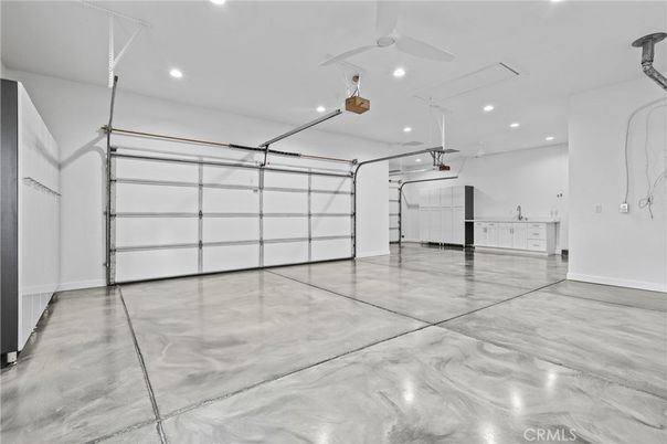 Garage, Interior, Recessed Lighting