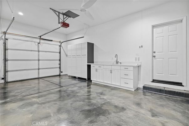 Garage, Interior, Recessed Lighting