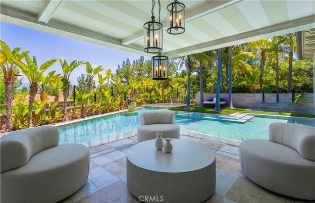 Exterior, Pendant Lights, Pool