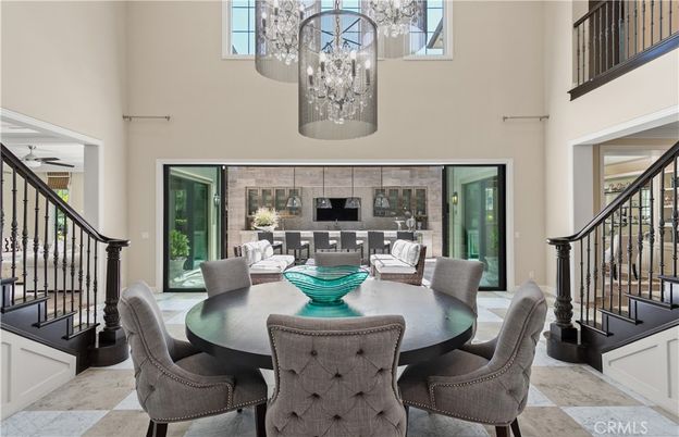 Dining room, Interior, Kitchen, Pendant Lights