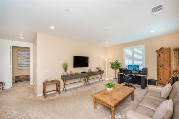 Home Office, Interior, Living room, Recessed Lighting