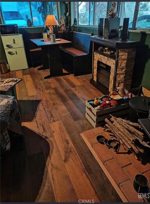 Fireplace, Interior, Living room, Wood Texture Flooring