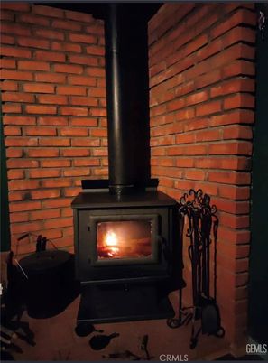 Fireplace, Interior, Stone Walls