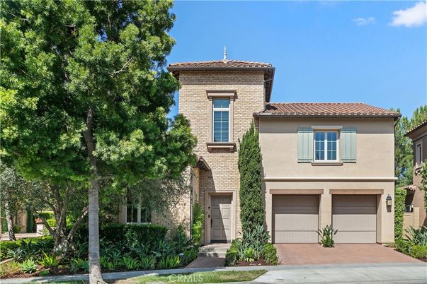 Attached, Exterior, Facade, Brick Facade, Mediterranean