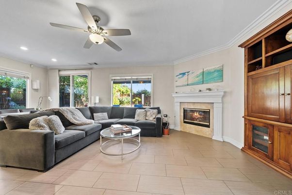 Fireplace, Interior, Living room, Recessed Lighting