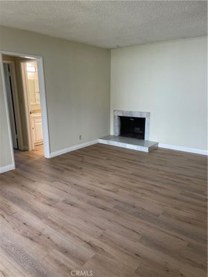 Empty room, Fireplace, Interior, Wood Texture Flooring