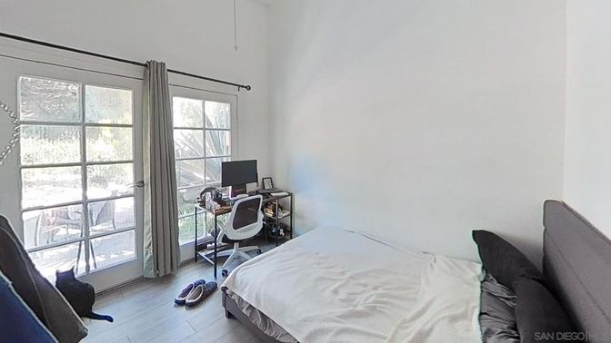 Bedroom, Home Office, Interior, Wood Texture Flooring