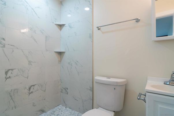 Bathroom, Interior, Marble Walls