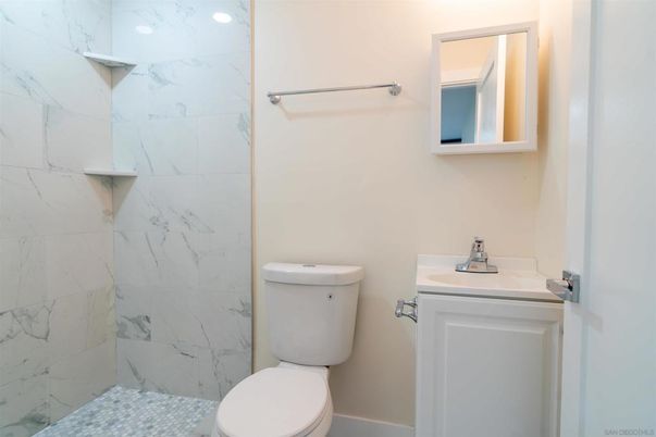 Bathroom, Interior, Marble Walls