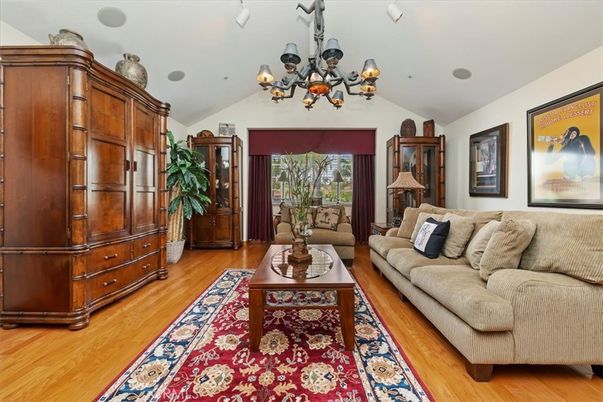 Chandelier, Interior, Living room, Wood Texture Flooring