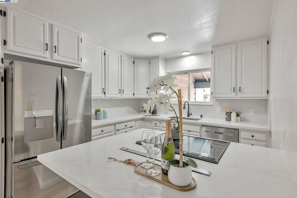 Interior, Kitchen, Recessed Lighting, Stainless Steel Appliances