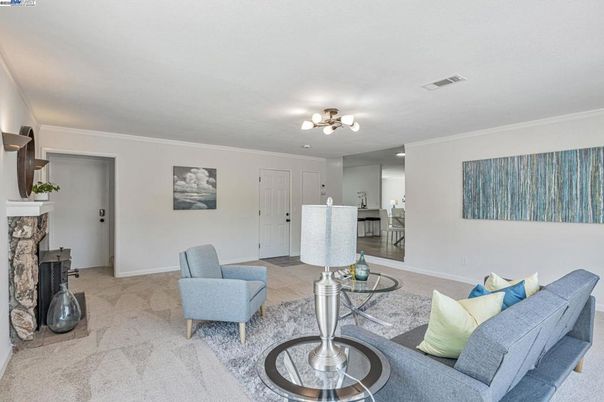 Fireplace, Interior, Living room