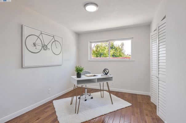 Home Office, Interior, Wood Texture Flooring