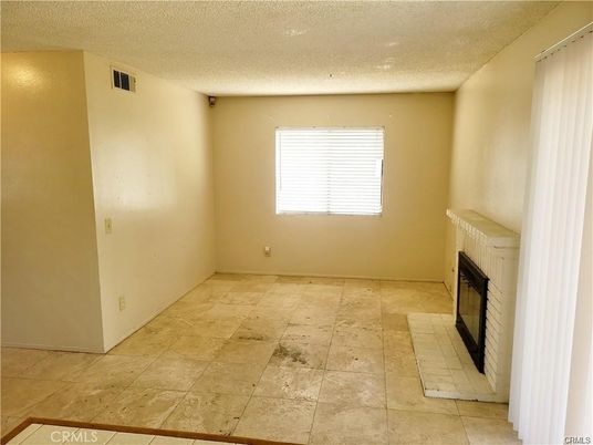 Empty room, Fireplace, Interior