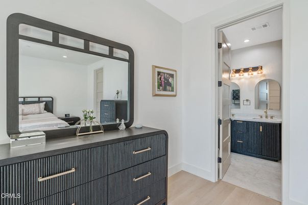 Bathroom, Bedroom, Interior, Recessed Lighting, Wood Texture Flooring