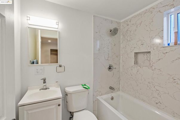 Bathroom, Interior, Marble Walls