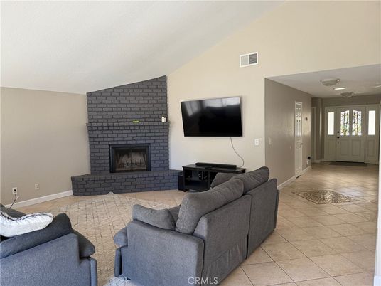 Fireplace, Interior, Living room, Stone Walls