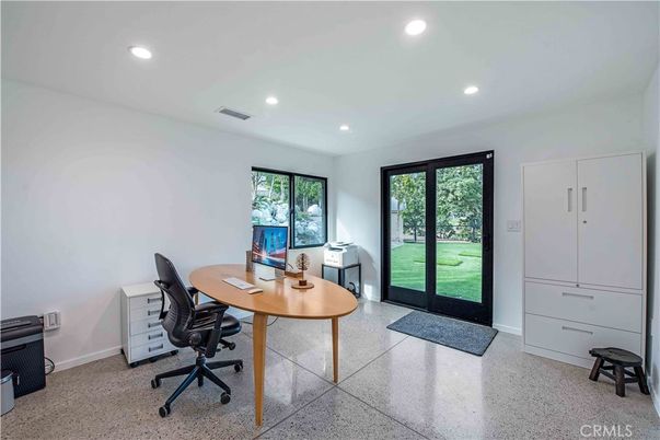 Home Office, Interior, Recessed Lighting
