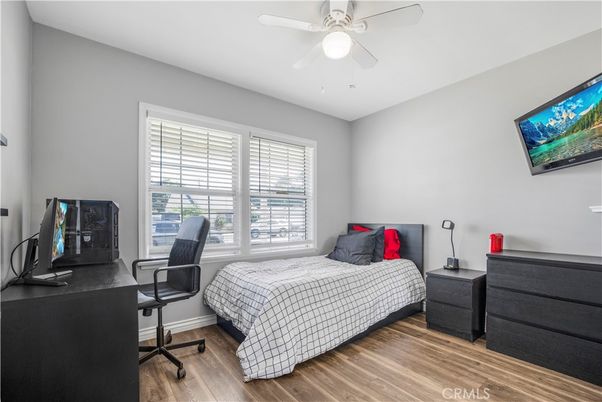 Bedroom, Home Office, Interior, Wood Texture Flooring
