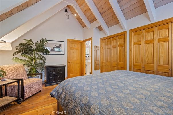 Bedroom, Interior, Wooden Beams, Wooden Ceilings, Wood Texture Flooring