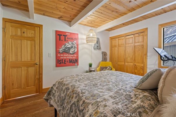 Bedroom, Interior, Wooden Ceilings, Wood Texture Flooring