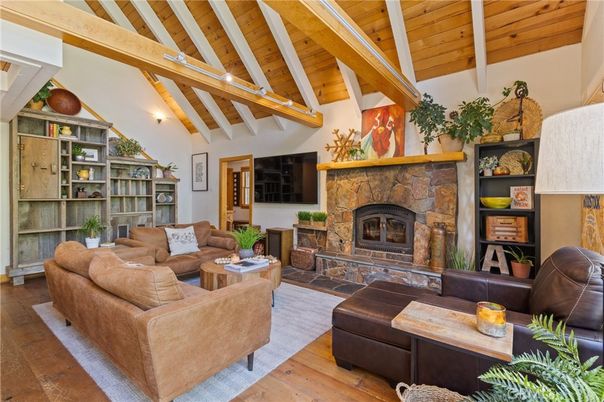 Fireplace, Interior, Living room, Wooden Beams, Wooden Ceilings, Wood Texture Flooring