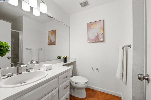 Bathroom, Interior, Wood Texture Flooring