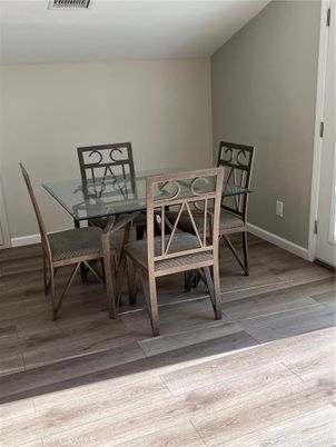 Dining room, Interior, Wood Texture Flooring
