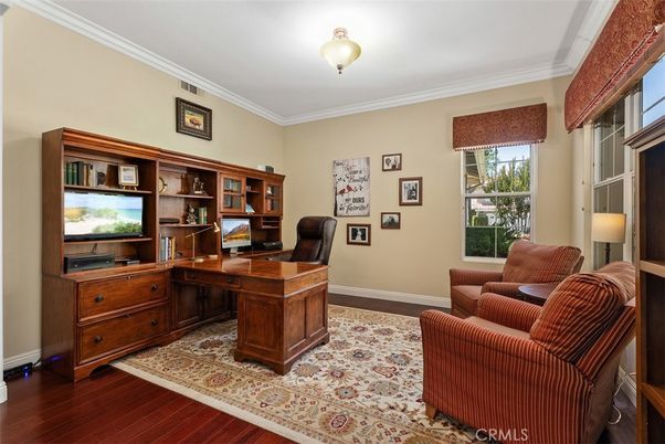 Home Office, Interior, Wood Texture Flooring