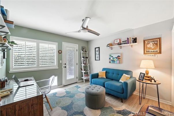 Home Office, Interior, Wood Texture Flooring