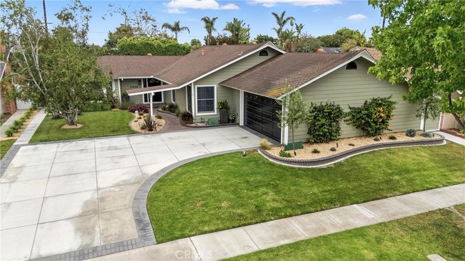 Attached, Backyard, Exterior, Facade, Ranch