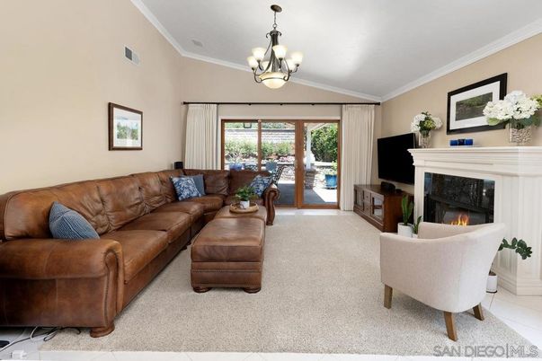 Chandelier, Fireplace, Interior, Living room