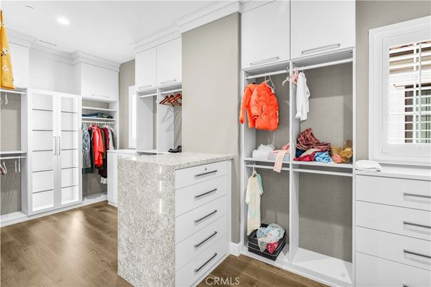 Interior, Recessed Lighting, Walk-in Closets, Wood Texture Flooring