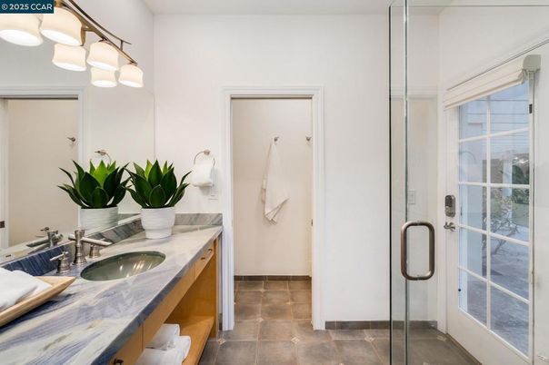 Bathroom, Dual Sink Vanities, Glass Shower, Interior
