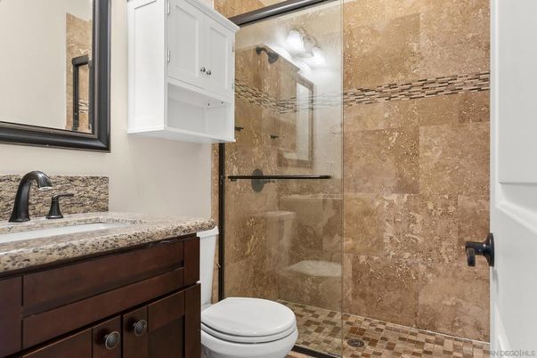 Bathroom, Glass Shower, Interior