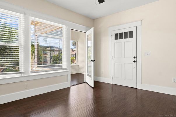 Empty room, Interior, Wood Texture Flooring