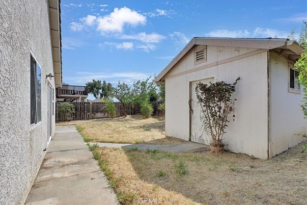 Backyard, Detached Garage, Exterior